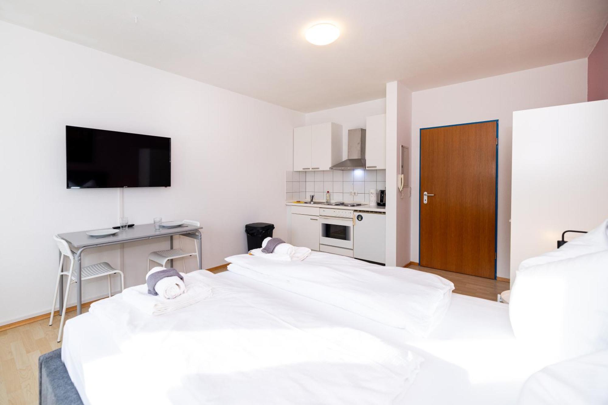 Nette Apartments In Wuerzburg Eksteriør billede