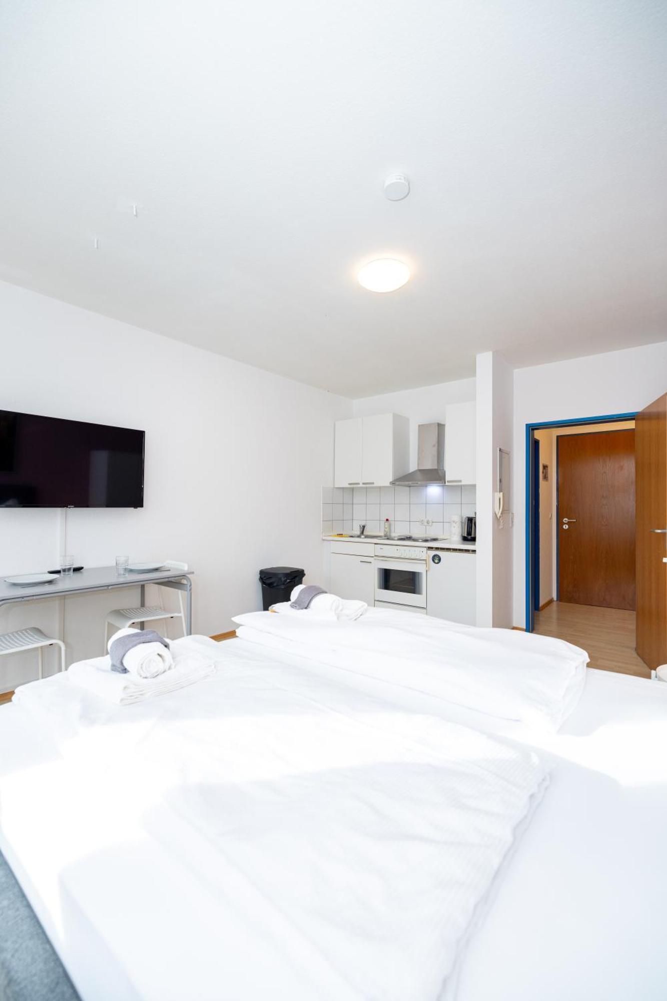 Nette Apartments In Wuerzburg Eksteriør billede