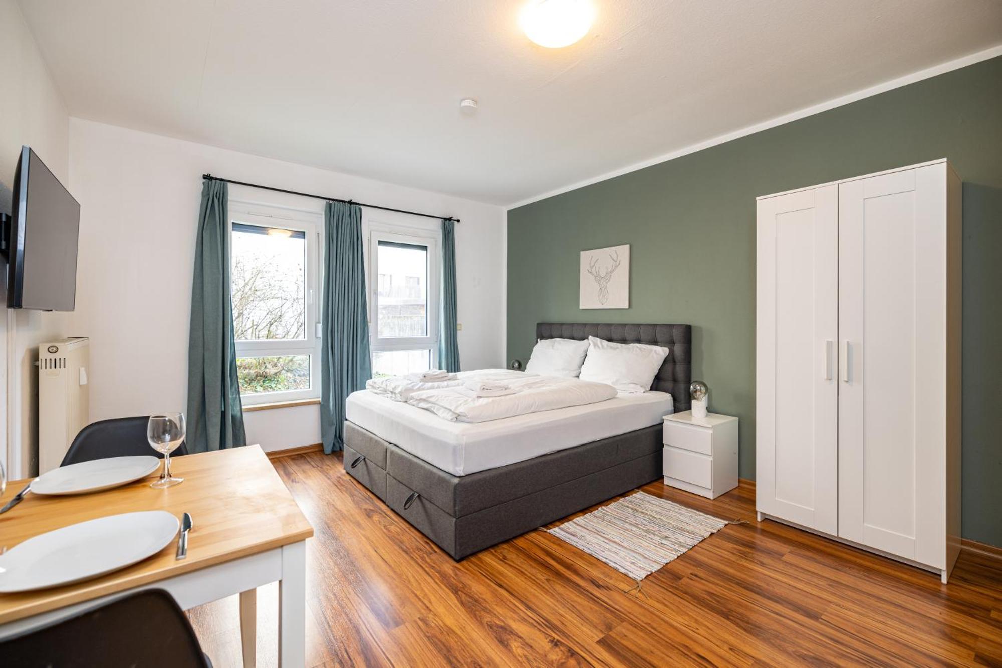 Nette Apartments In Wuerzburg Eksteriør billede